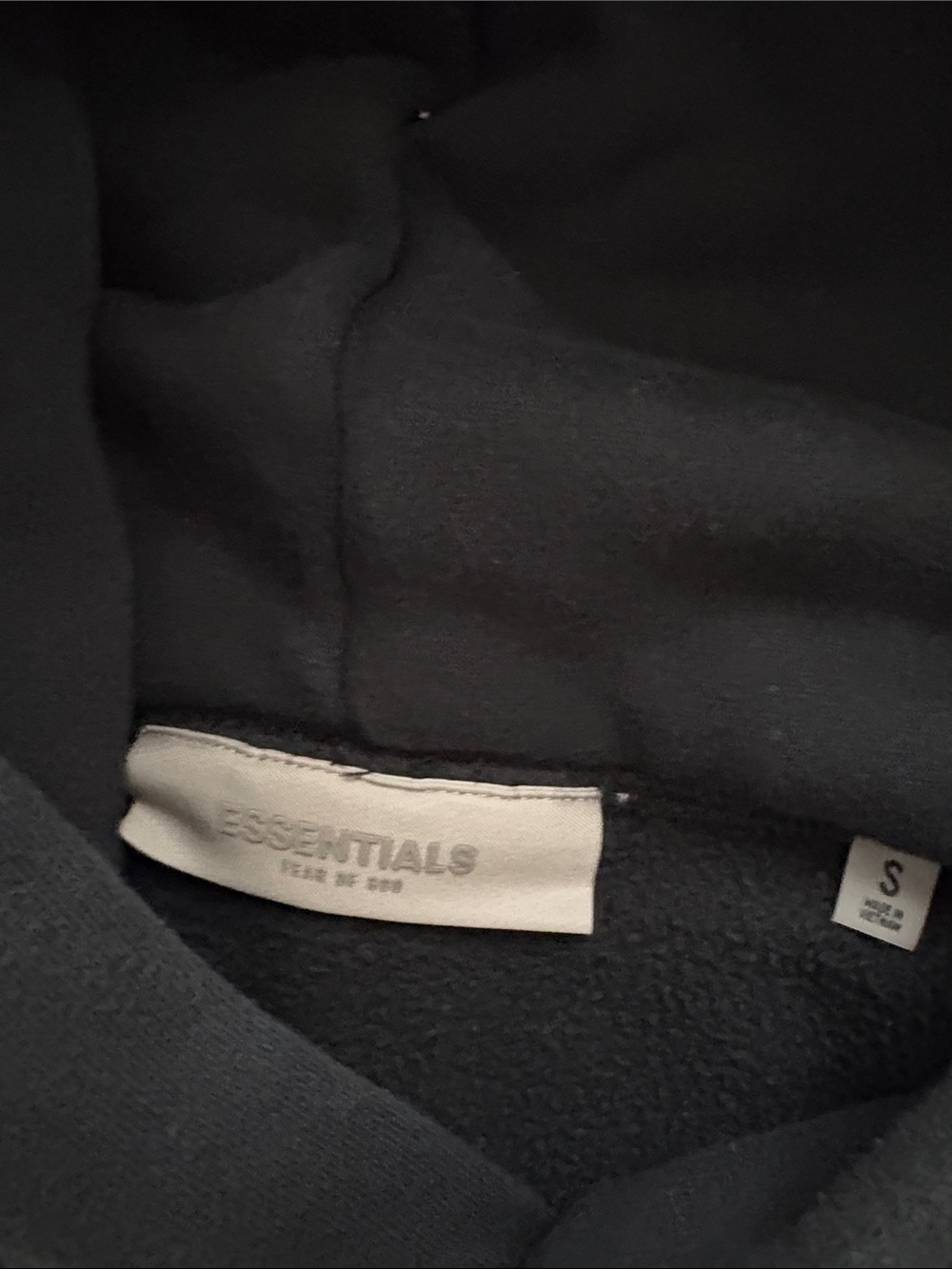 Men's Essentials Fear of God Hoodie Sweatshirt - Picture 3 of 5
